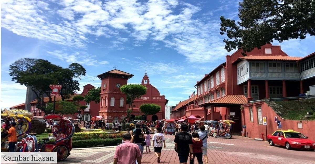pengunjung banjiri melaka