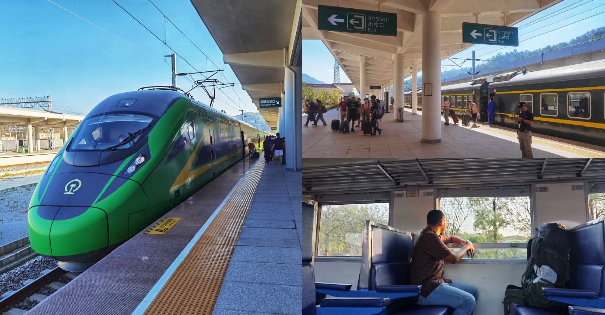 cara naik kereta api pergi china