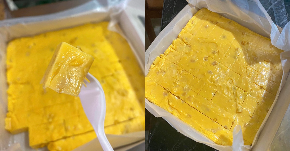 resipi puding jagung kastard