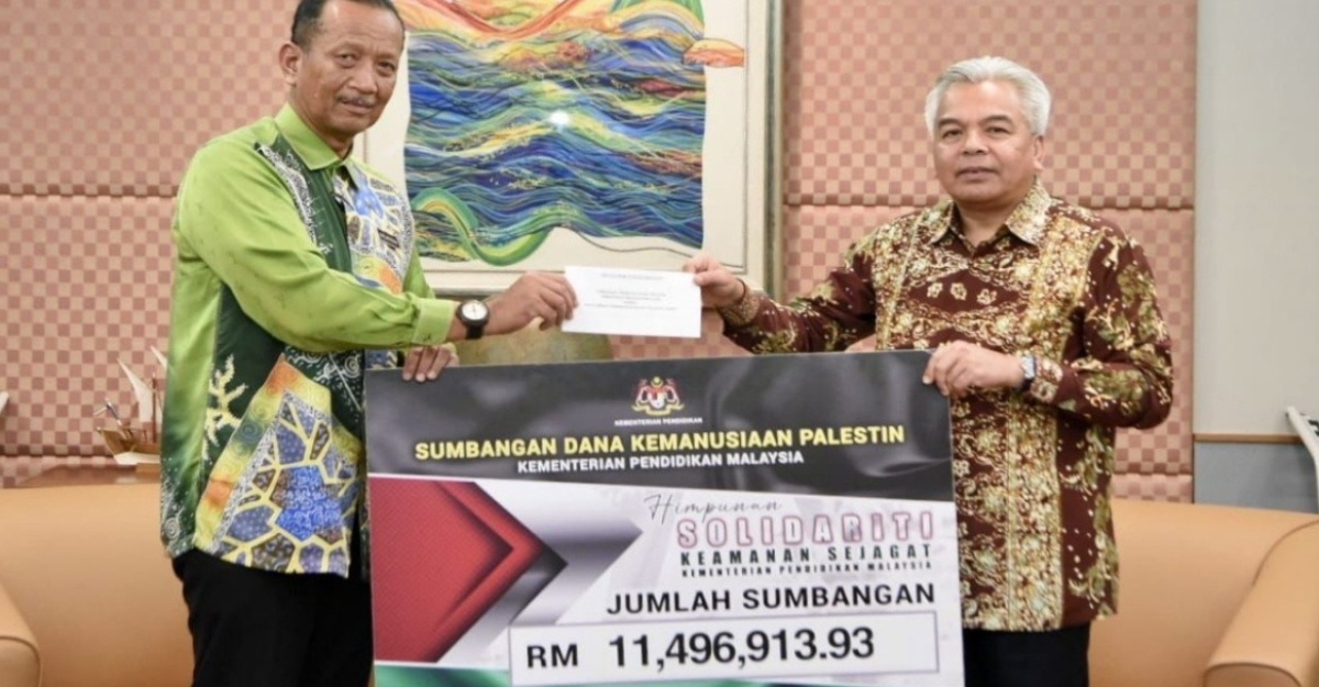 KPM dana palestin RM11.5 Juta