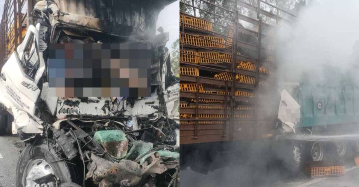 pemandu kelindan lori maut