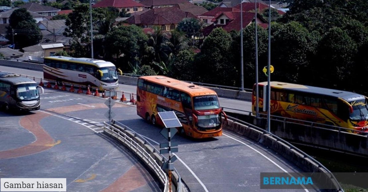 tambang bas ekspres meningkat