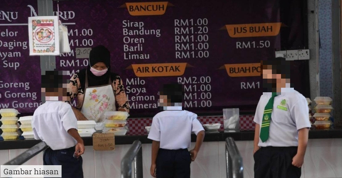 pembukaan kantin sekolah ramadan