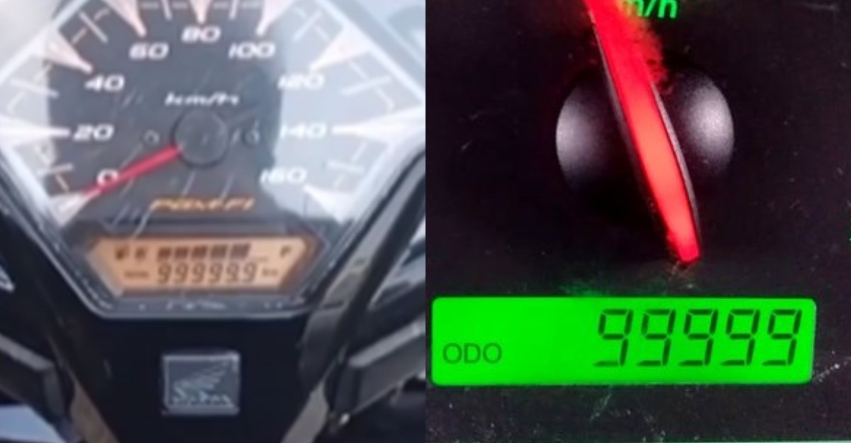 meter mileage 999999