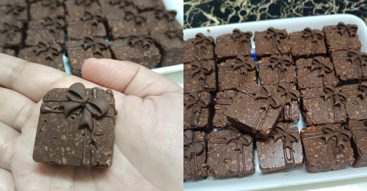 biskut oat senang
