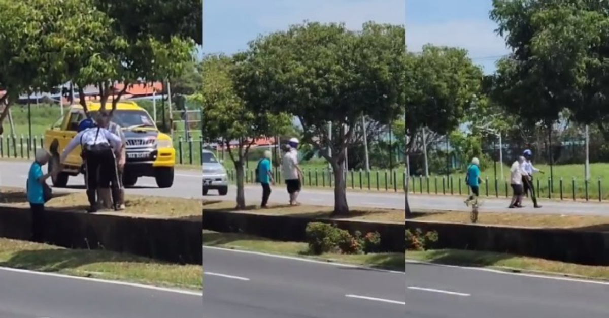 polis trafik warga emas