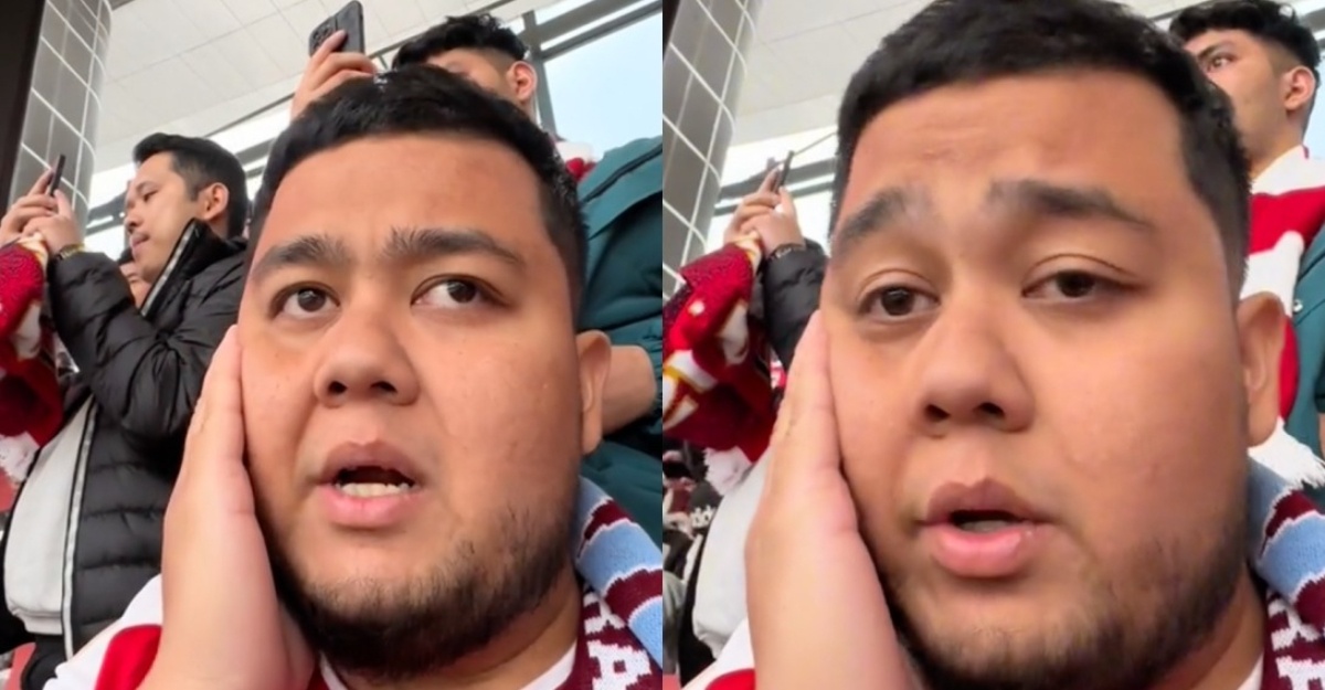 abang kecewa arsenal tewas