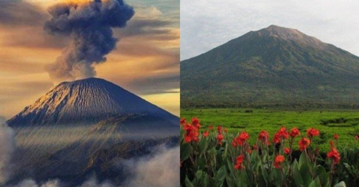 gunung berapi aktif indonesia