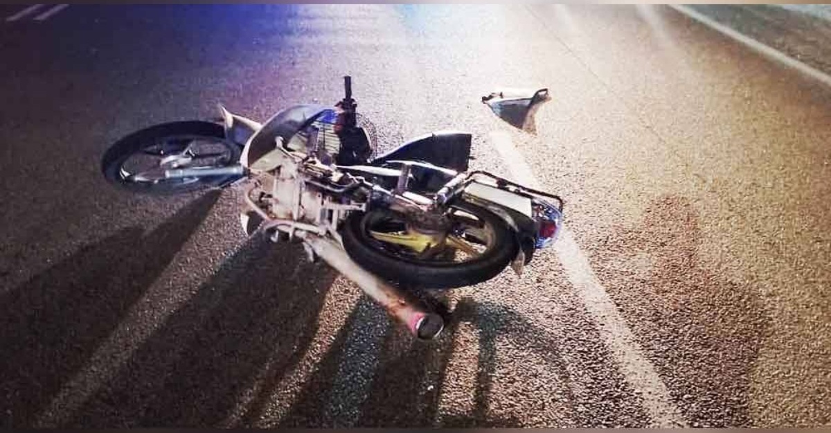 penunggang motosikal kemalangan