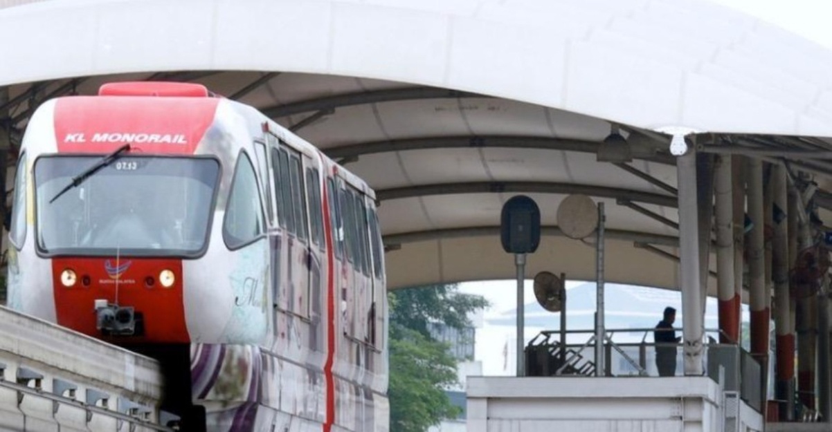stesen monorel ditutup sementara