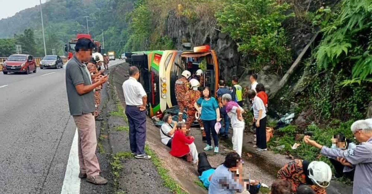 bas persiaran terbalik Terowong Menora