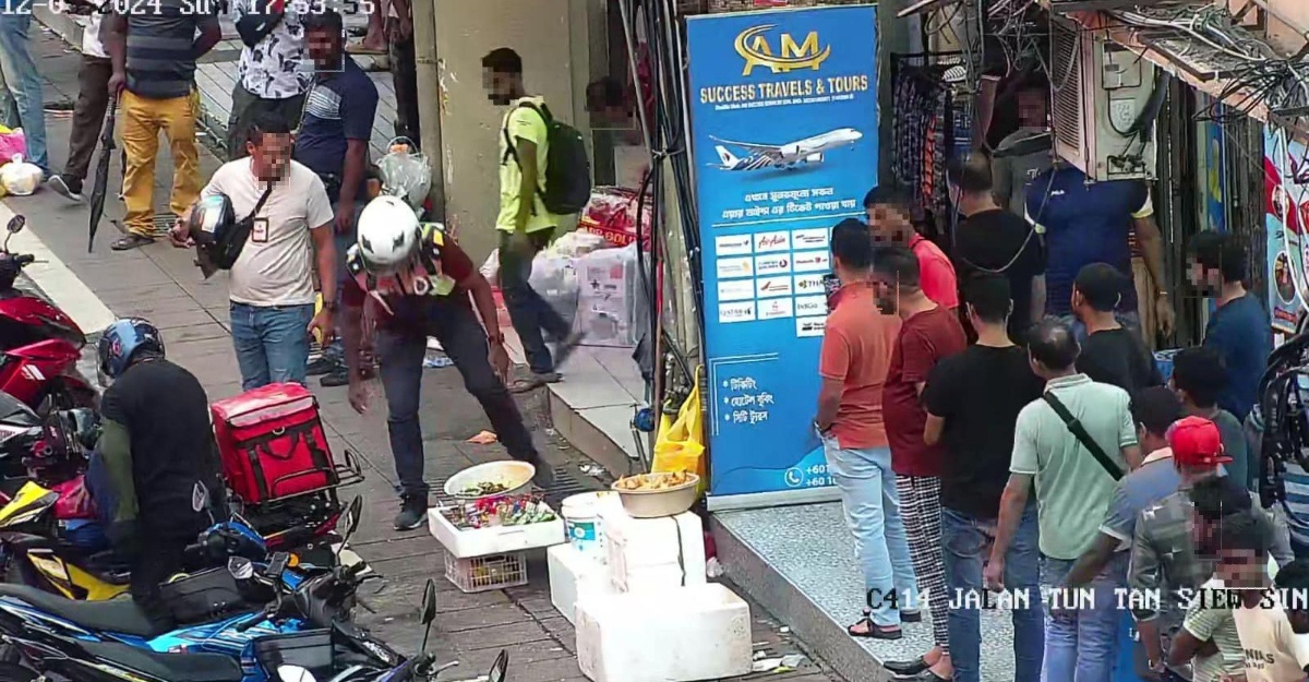 DBKL sita barangan penjaja asing