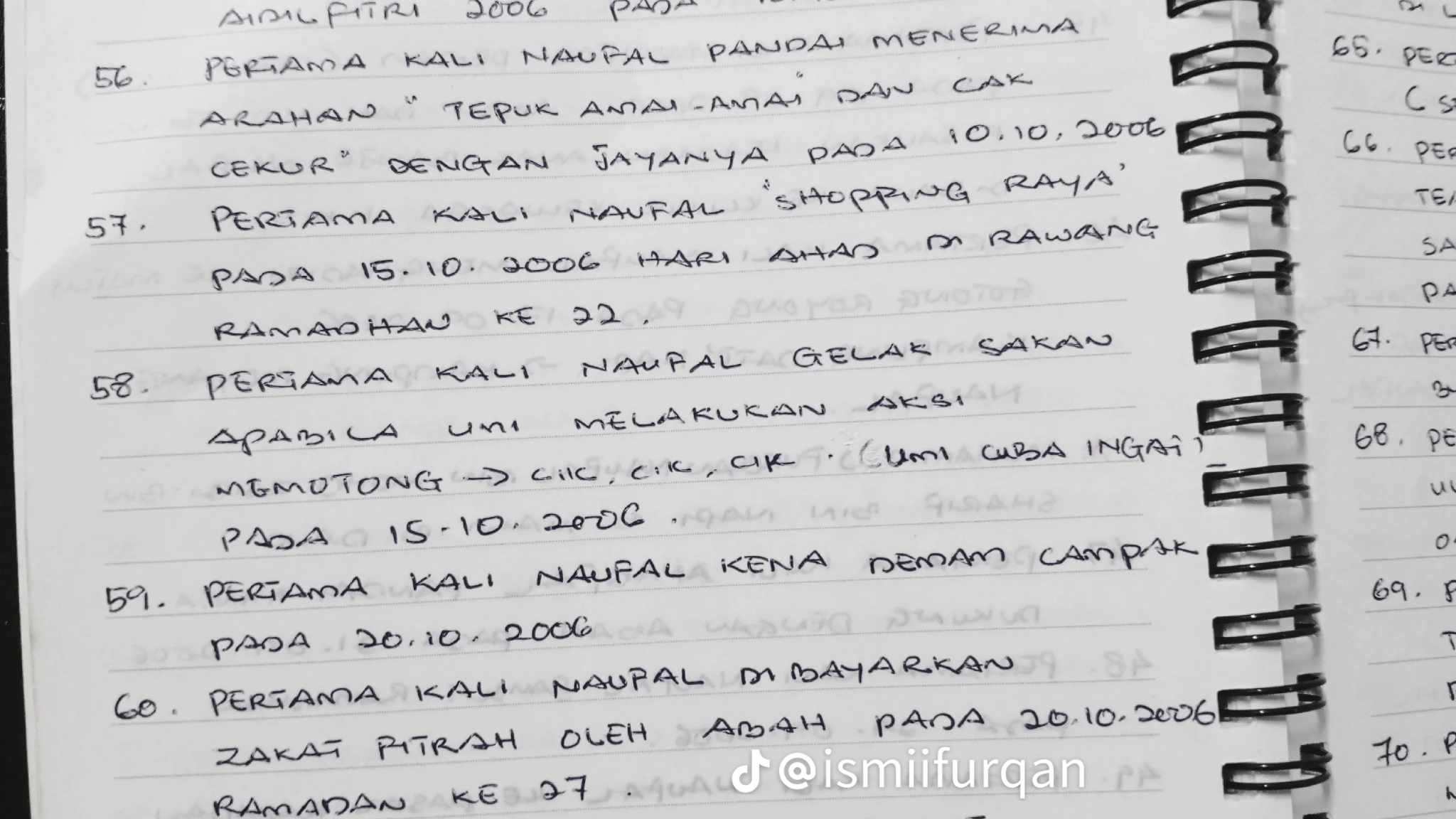 Ayah Catat Kenangan