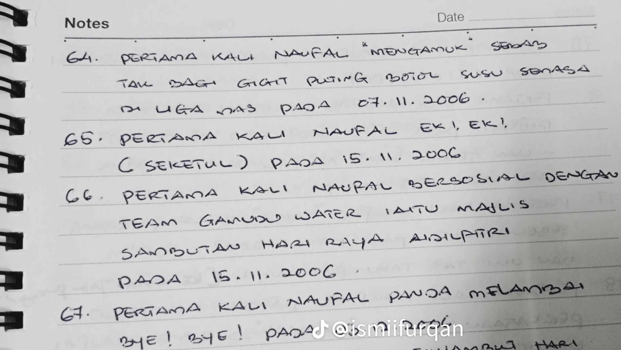 Ayah Catat Kenangan