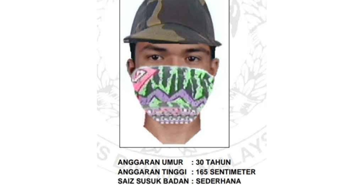 wajah suspek asid faisal