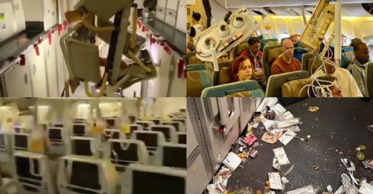 keadaan pesawat singapore airlines