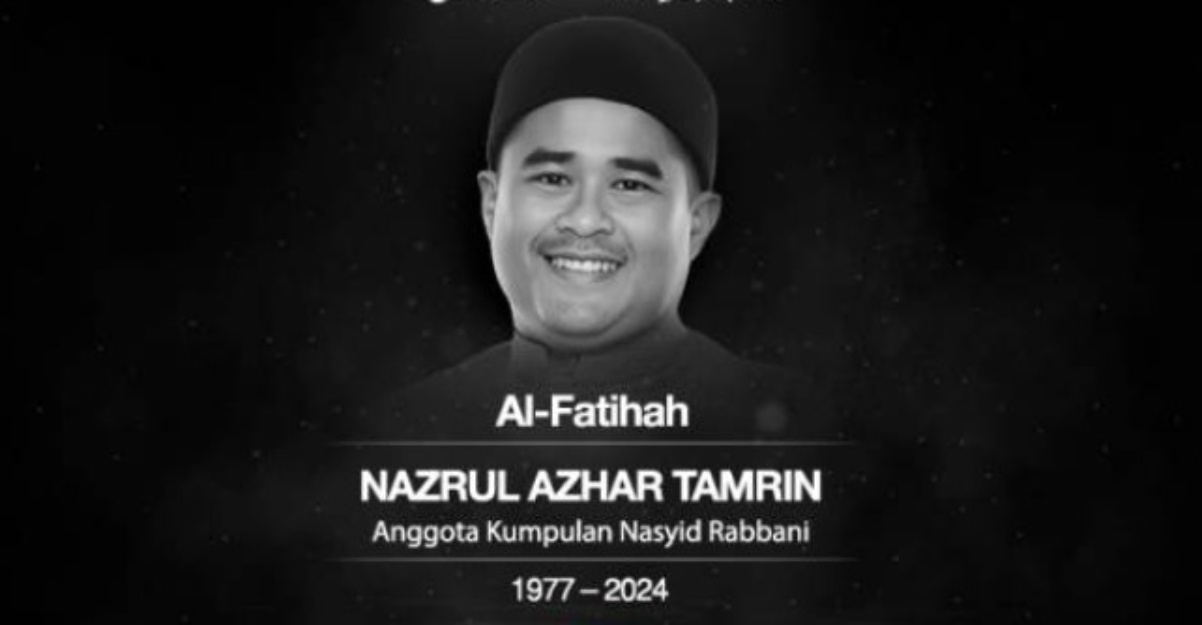 ahli kumpulan rabbani nazrul azhar meninggal dunia