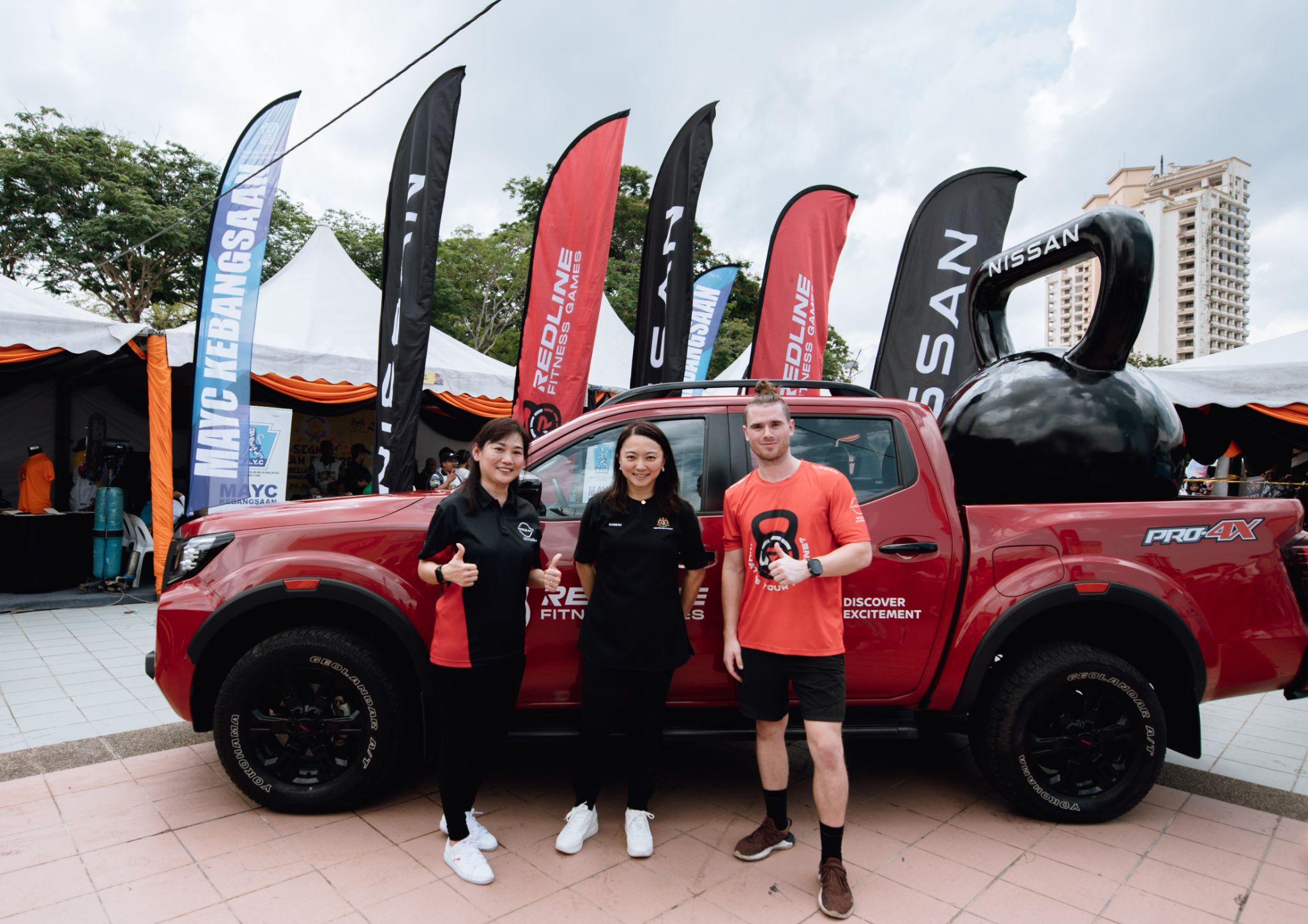 redline fitness games powered by nissan