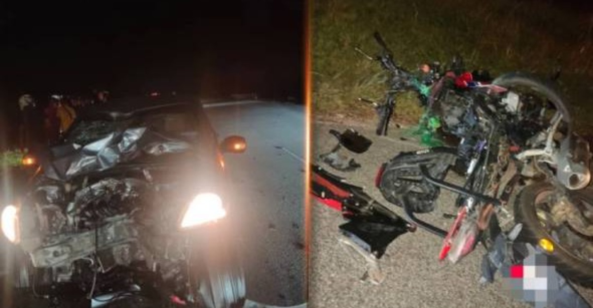 Dua beradik kemalangan