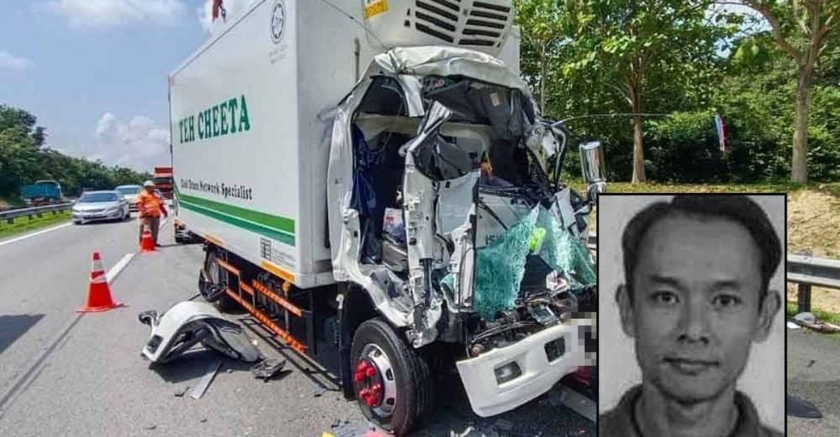 lelaki maut nahas tiga lori