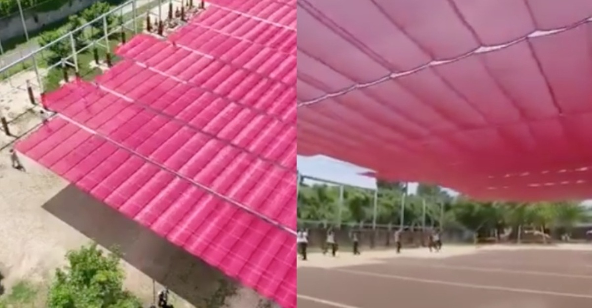 awning lipat tadika jepun