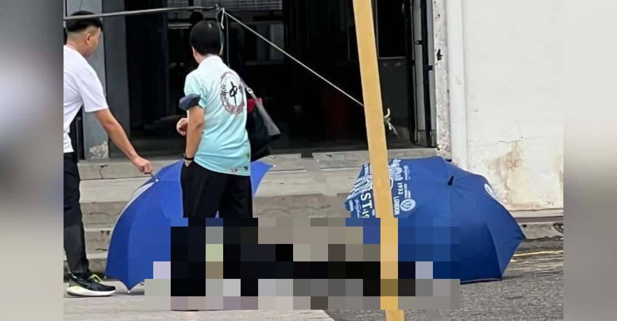 Pelajar Terjatuh meninggal dunia