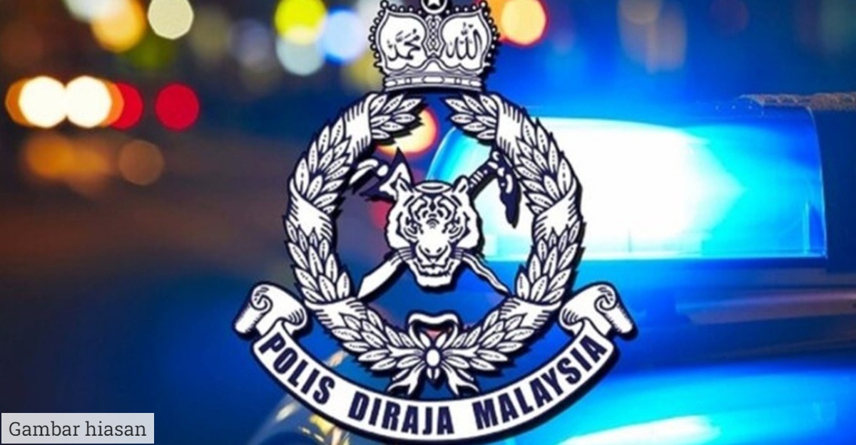 suspek maut masuk parit