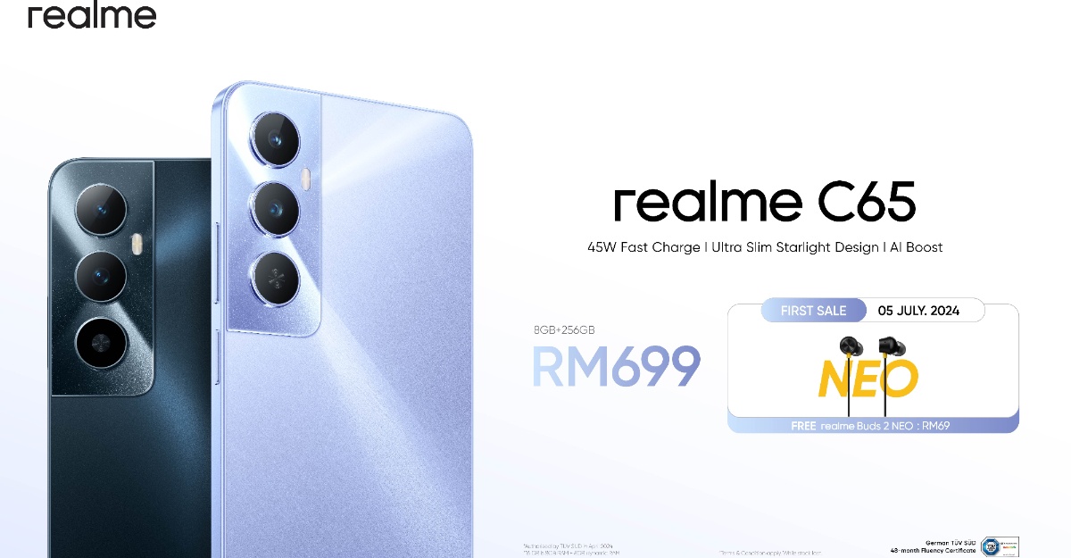 realme c65