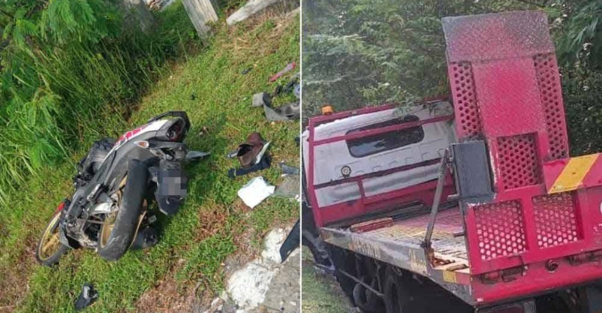 lori rempuh enam kenderaan