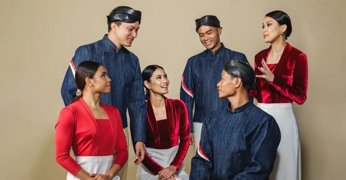 pakaian pembukaan kontinjen indonesia