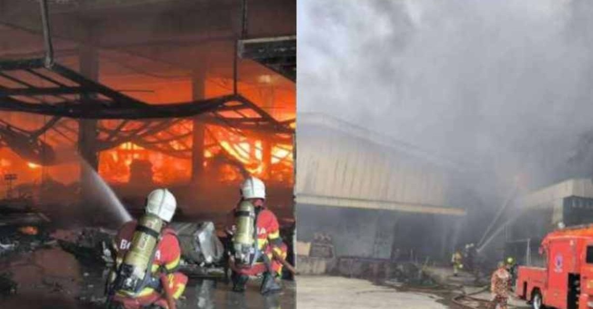 Kilang Perabot dijilat api