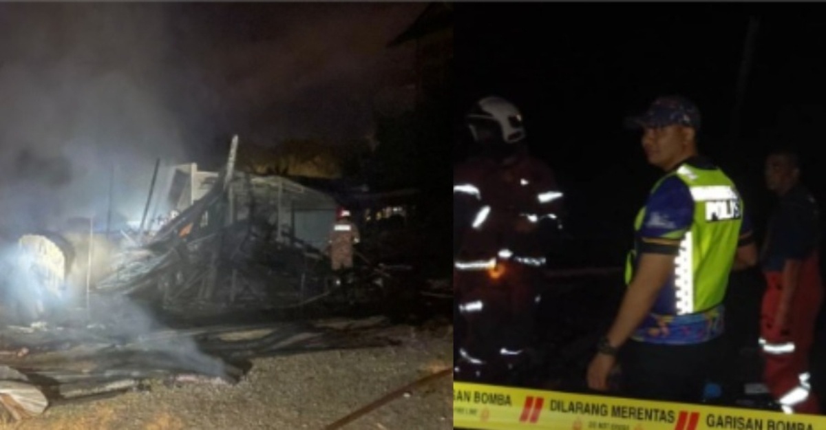 kebakaran diklasifikasi kes bunuh