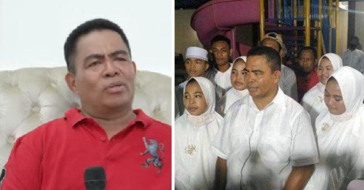 lelaki tiga isteri 24 anak