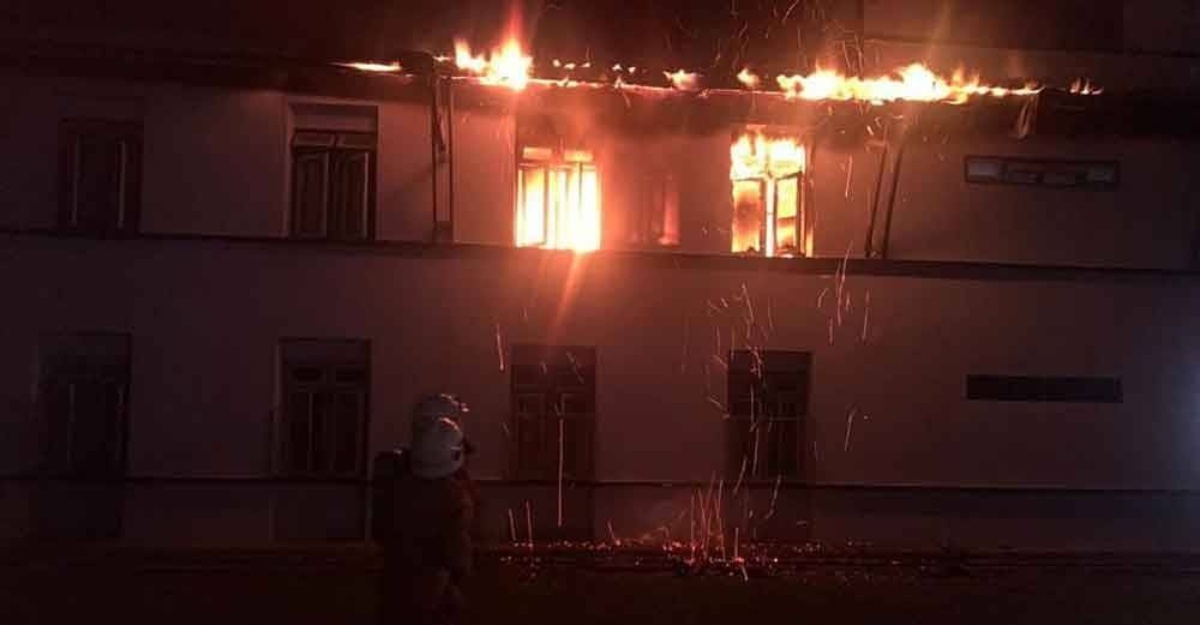 asrama lelaki mrsm terbakar
