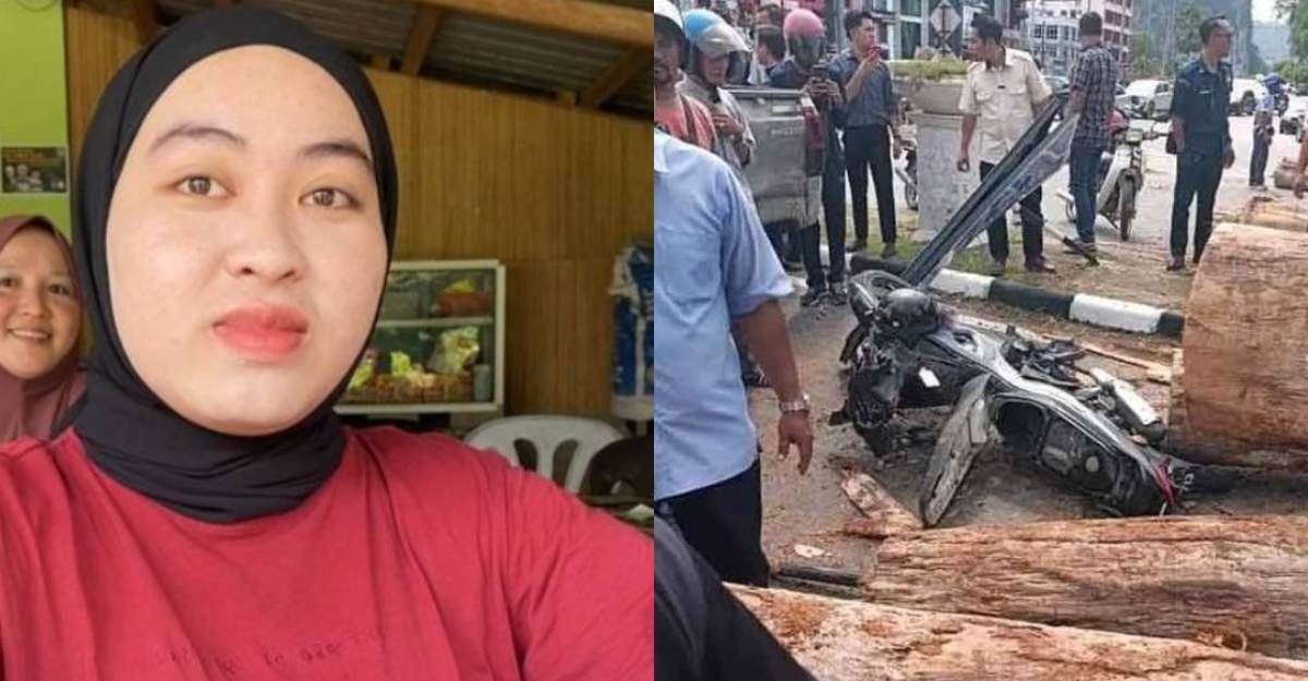 Mangsa Dihempap Kayu Balak