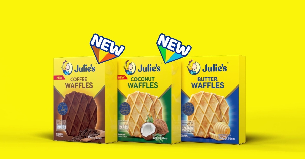 biskut wafel perisa baharu julie’s