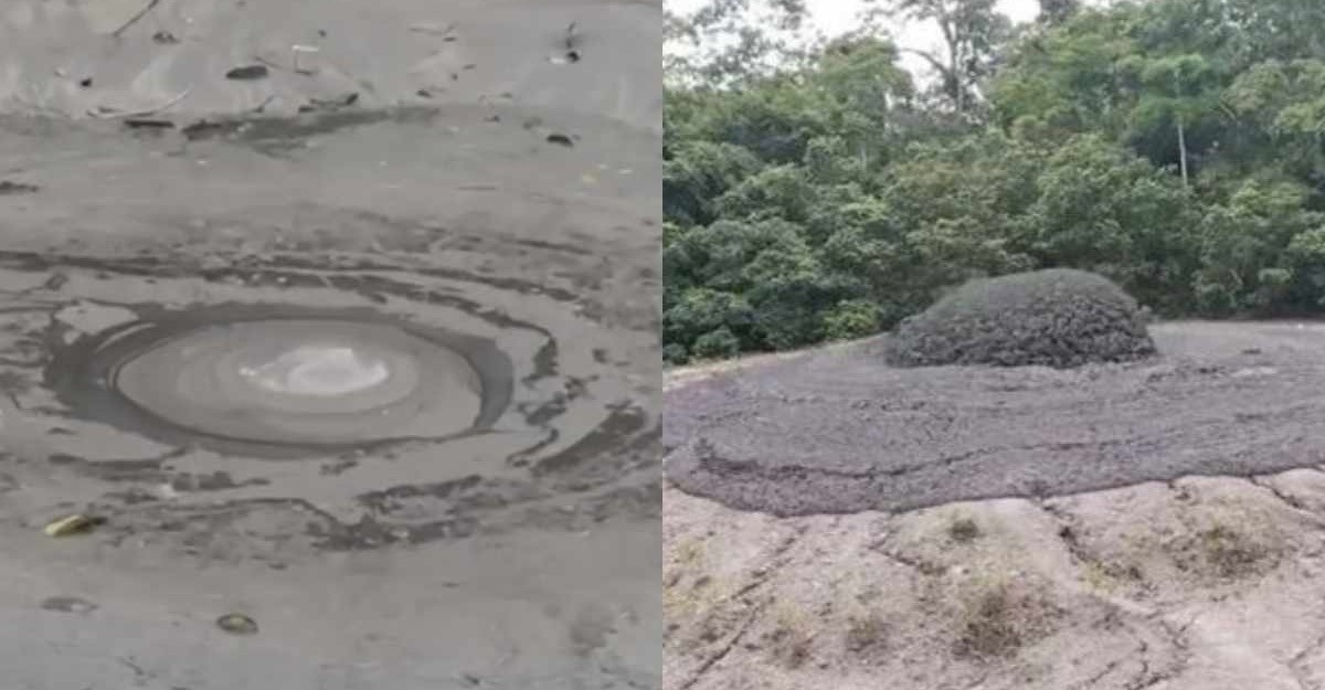Mud Volcano Sabah