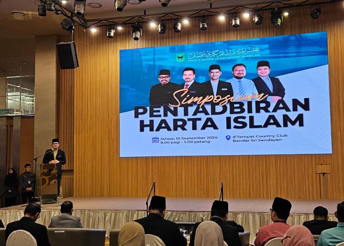 majlis perasmian simposium pentadbiran harta islam