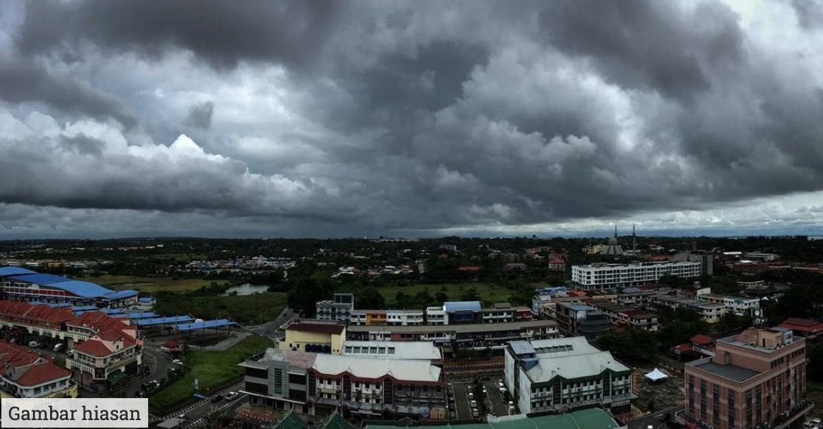 negeri cuaca buruk petang ini