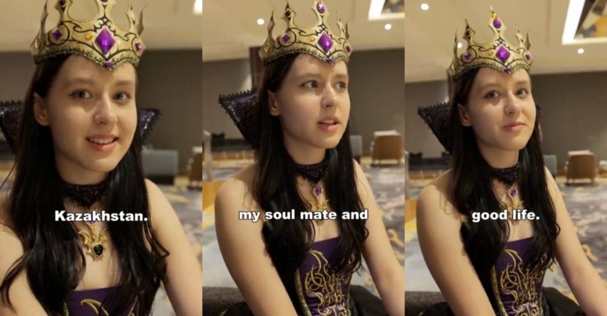 Gadis Kazakhstan gaji suami