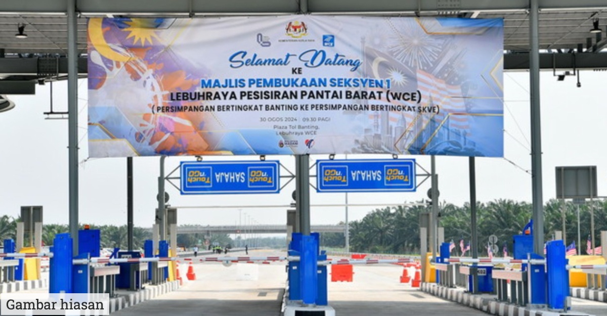 bayaran tol banting wce