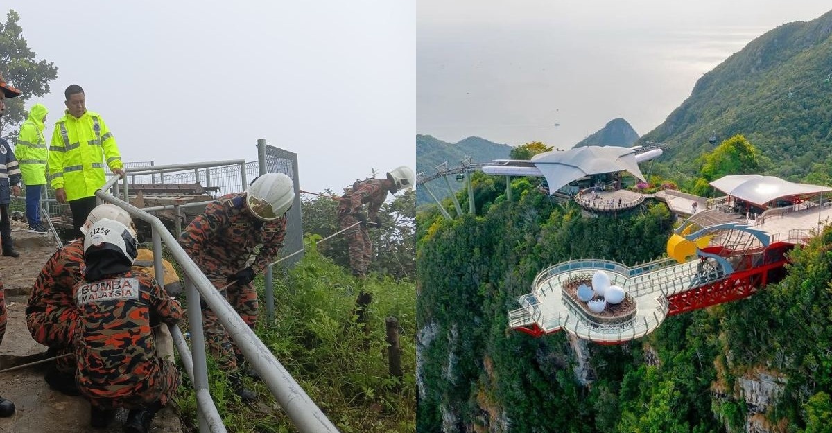 Lelaki Terjatuh gunung machinchang maut