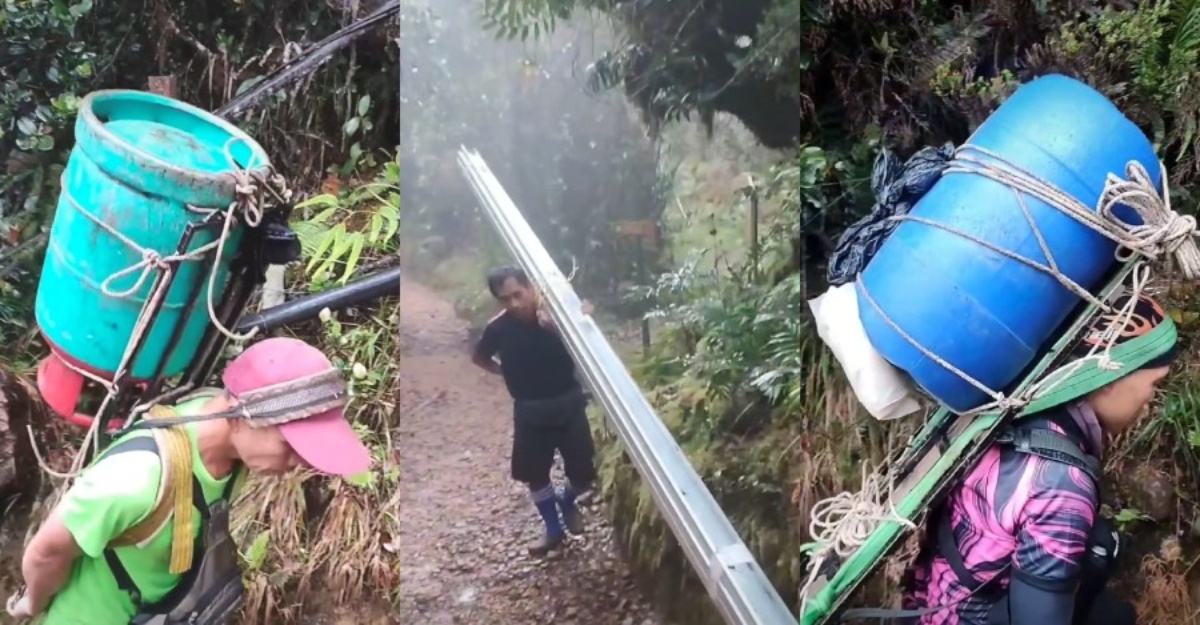 porter gunung kinabalu