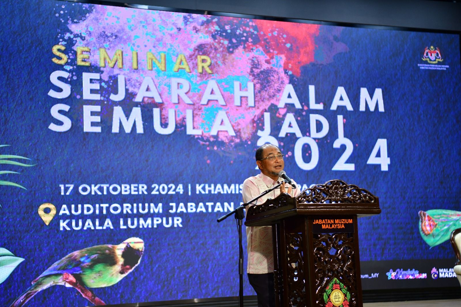 seminar sejarah alam semula jadi 2024