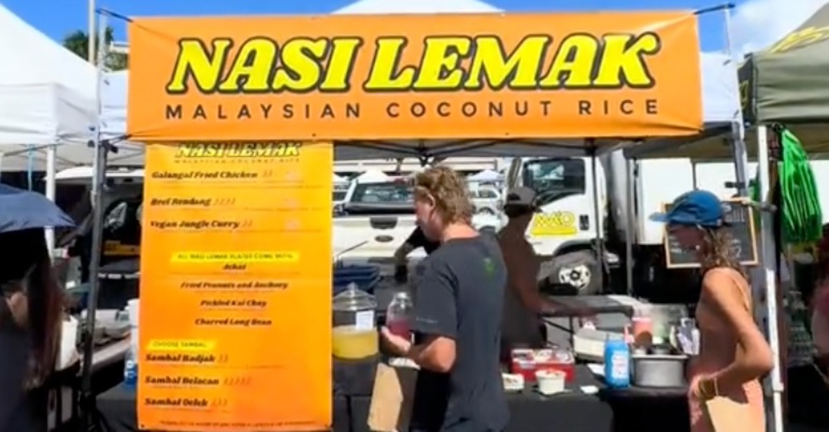 nasi lemak Hawaii