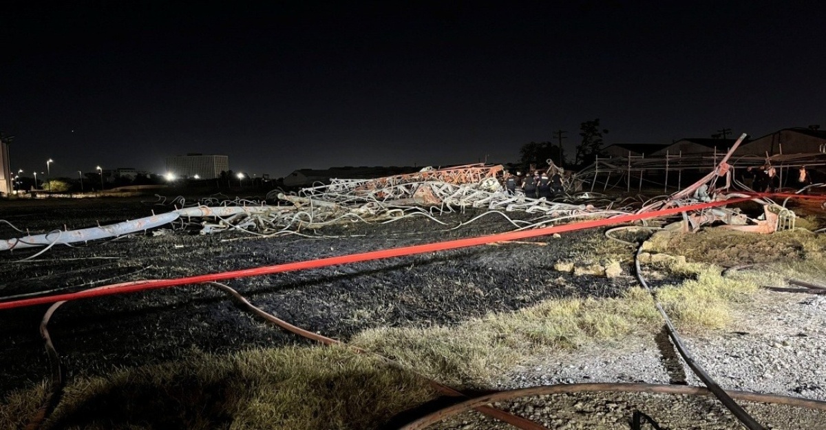 Helikopter Terhempas Houstan