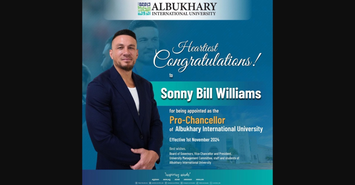 Sonny Bill Williams Dilantik Pro-Canselor