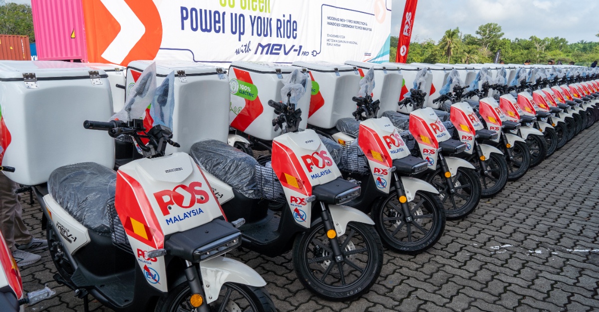 pos malaysia motosikal elektrik