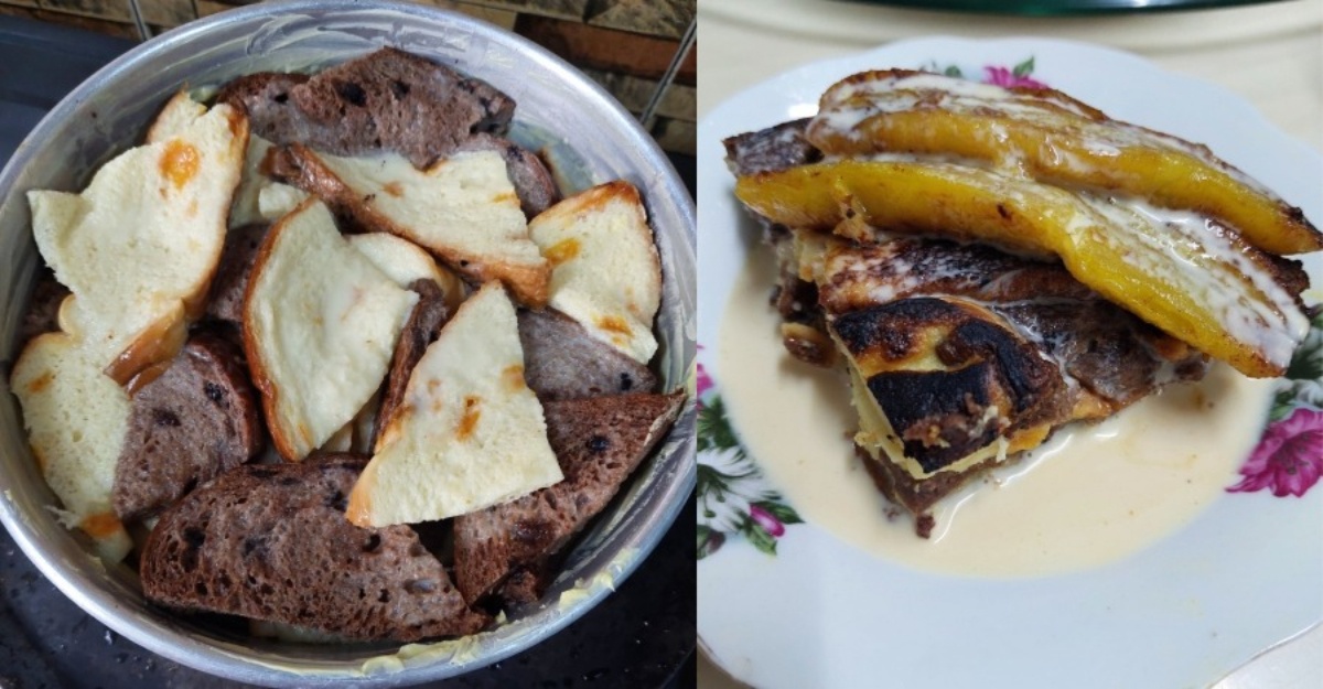 resipi puding roti