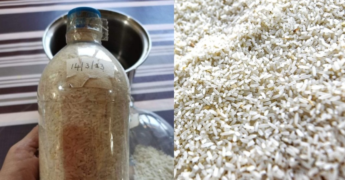 cara pelik simpan beras